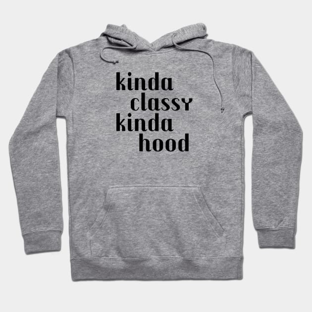 KINDA Hoodie by Saltee Nuts Designs